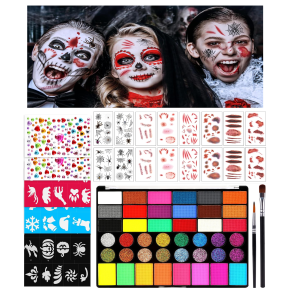 Halloween Ansigtsmaling-s�t XL