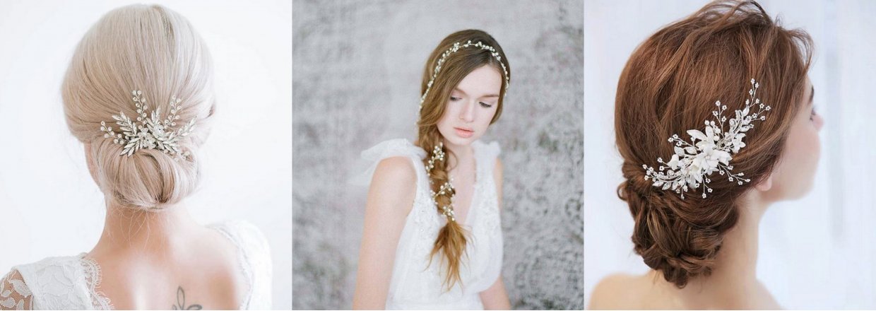 Hårpynt til Brud og Konfirmand