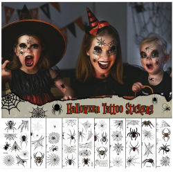 Halloween Tattoo Sticker S�t 