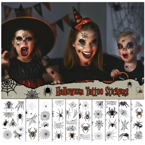 Halloween Tattoo Sticker S�t 