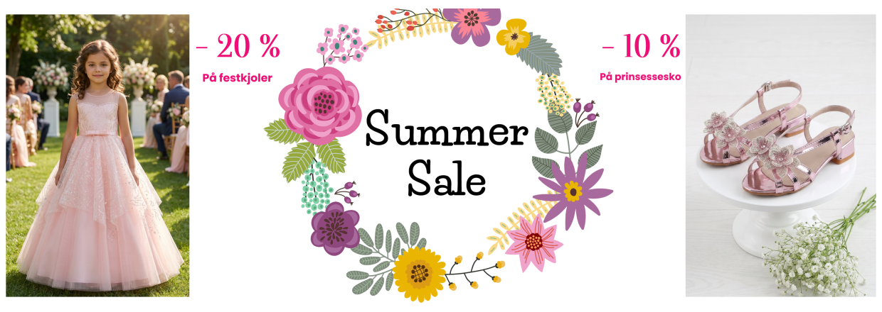 SUMMER SALE - slutter tirsdag