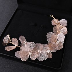 Blomsterranke Lilly rosaguld