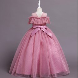 Festkjole Elinor gammelrosa