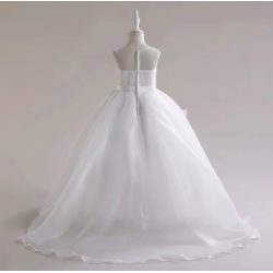 Festkjole Meghan Hvid