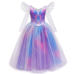 Glinda kjole Wicked 2 med tilbeh�r 