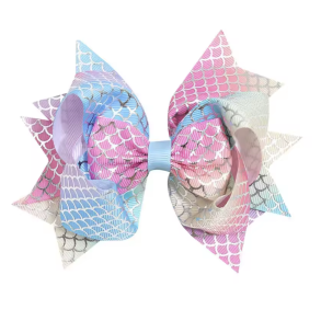 Hrklemme med stor sljfe og havfruemnster