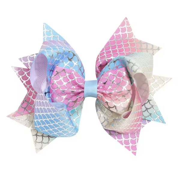 Hrklemme med stor sljfe og havfruemnster