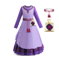 Asha kjole inkl. tilbehr