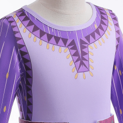 Asha kjole inkl. tilbehr