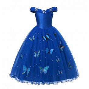  Askepot kjole mrkebl