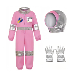 Pink Astronaut kostume med tilbeh�r