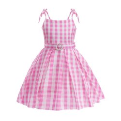 Barbie kjole inkl. tilbehr 