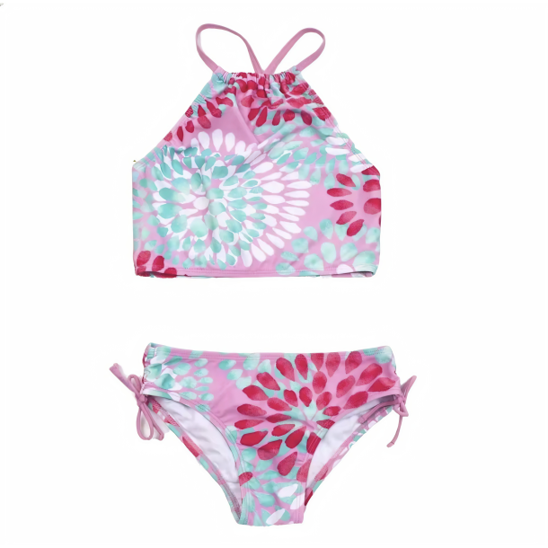 Bikini med batikprint