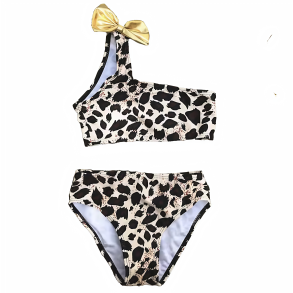 Bikini med dyreprint