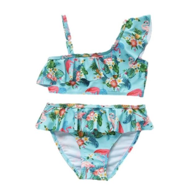 Bikini med flamingoer