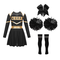 Cheerleader kostume inkl. tilbeh�r