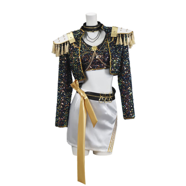 Demon Hunters Mira GOLDEN LUKSUS kostume