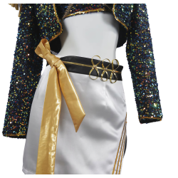 Demon Hunters Mira GOLDEN LUKSUS kostume