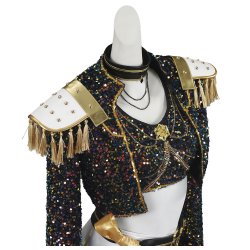 Demon Hunters Mira GOLDEN LUKSUS kostume