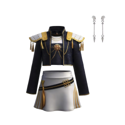 Demon Hunters Mira GOLDEN PREMIUM kostume med �reringe