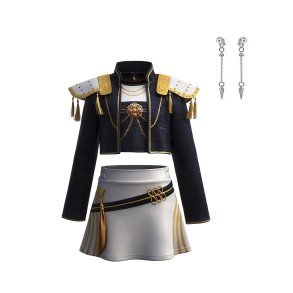 Demon Hunters Mira GOLDEN PREMIUM kostume med �reringe