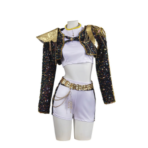 Demon Hunters Rumi GOLDEN LUKSUS kostume