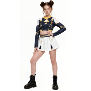 Demon Hunters Zoey GOLDEN kostume