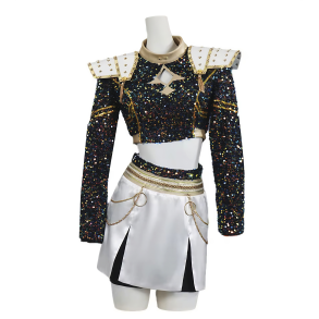 Demon Hunters Zoey GOLDEN LUKSUS kostume