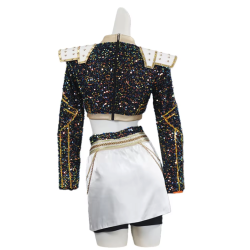 Demon Hunters Zoey GOLDEN LUKSUS kostume