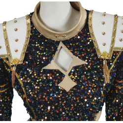 Demon Hunters Zoey GOLDEN LUKSUS kostume