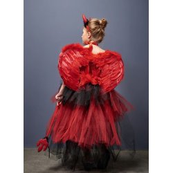 Djvlekjole med tilbehr