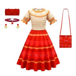 Dolores kjole inkl. taske og tilbehr