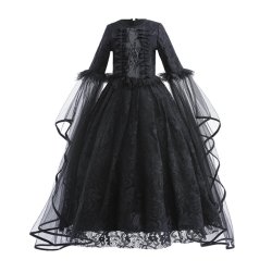 Draculas Brud kjole med tilbehr