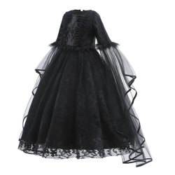 Draculas Brud kjole med tilbehr