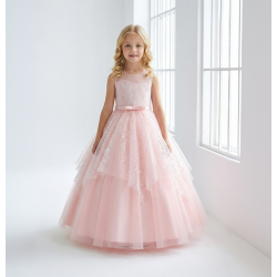 Festkjole Beatrice lys pink