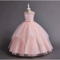 Festkjole Beatrice lys pink