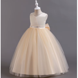 Festkjole Isabella Champagne