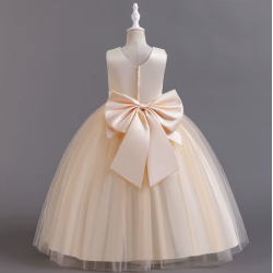 Festkjole Isabella Champagne