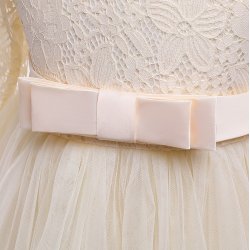 Festkjole Lucienne creme