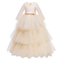 Festkjole Lucienne creme