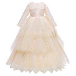 Festkjole Lucienne creme