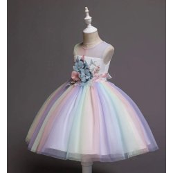 Festkjole Rainbow Dash