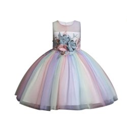 Festkjole Rainbow Dash