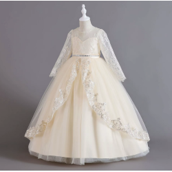 Festkjole Amelia Champagne