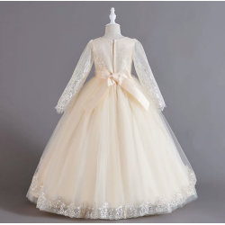 Festkjole Amelia Champagne