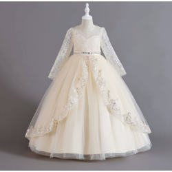 Festkjole Amelia Champagne