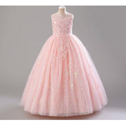 Festkjole Amelia lys pink