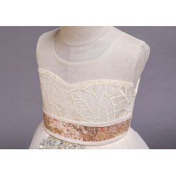 Festkjole Kate champagne