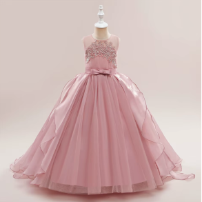 Festkjole Meghan gammelrosa