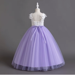 Festkjole Rosaline lavendel 